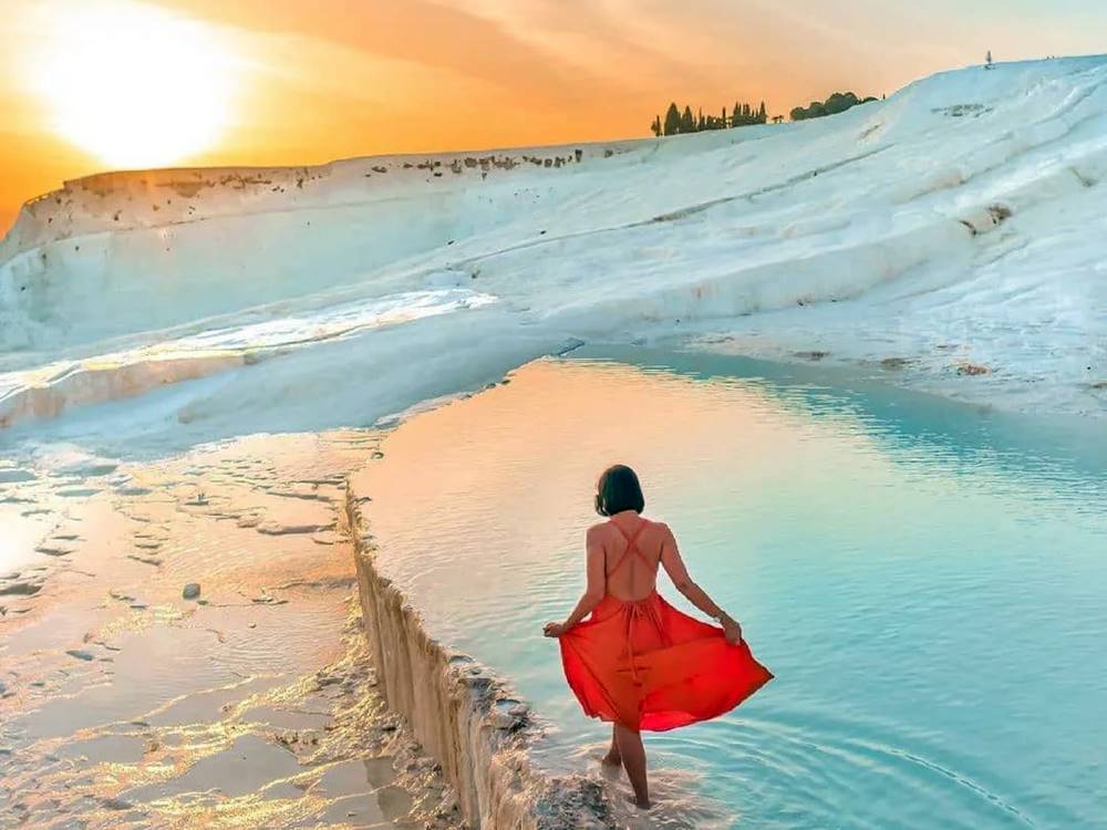 Hierapolis ancient city tour photo