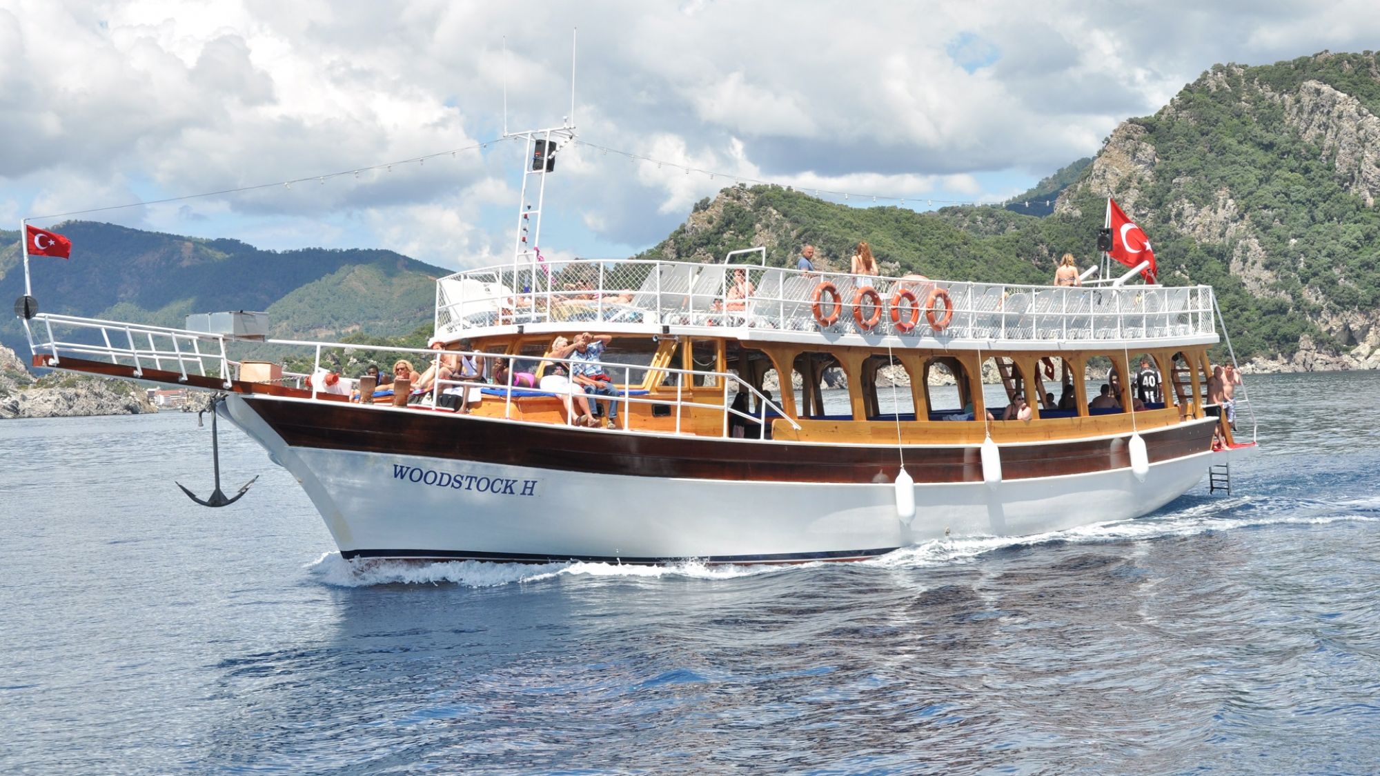 Marmaris Pearl of Smile swim stops