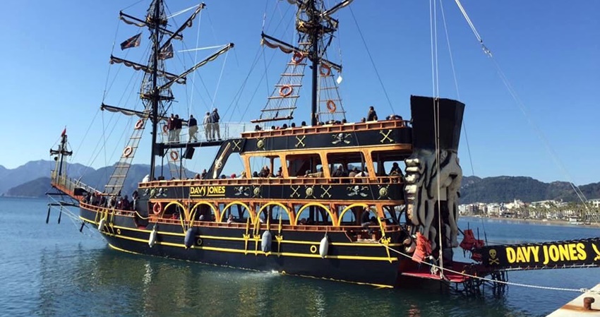 Davy Jones Pirate Boat Trip Marmaris