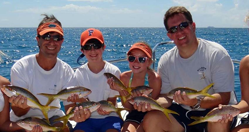 Fishing tour in Marmaris with boat and fishing equipment