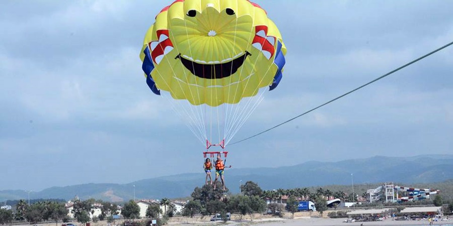 Water sports beach activity
